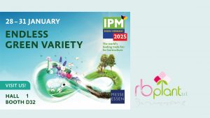 RB Plant Albenga a IPM Essen 2025 con fiori, piante e aromatiche in vaso